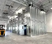 Car Spray Booth Air Makeup
