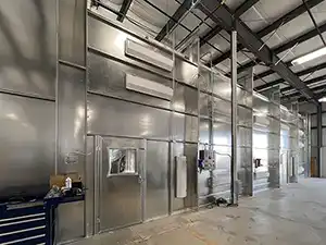 Custom Industrial Paint Booths