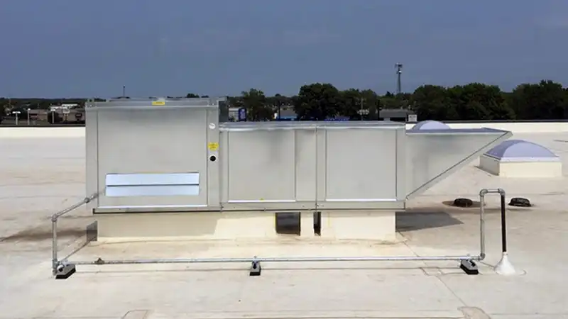 B&O Railroad Industrial Spray Booth Air Makeup