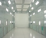 Large Industrial Paint Booths