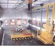 Large Industrial Paint Booth Installation