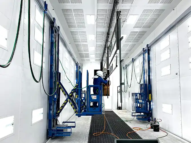 Industrial Lifts for Large Industrial Paint Booths